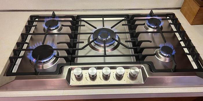 heavy duty 4 burner gas top cooker 