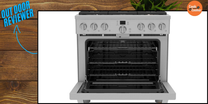 heavy duty gas top cooker