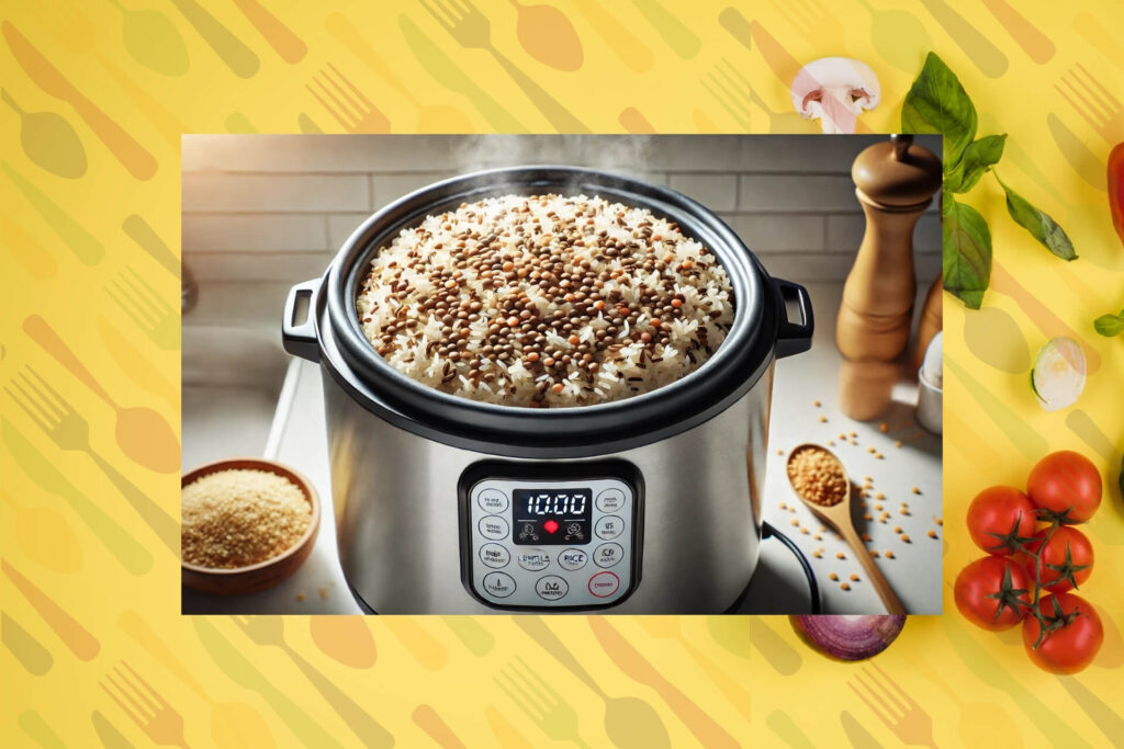 lentils in rice cooker