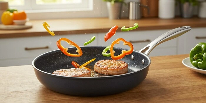 SENSARTE Nonstick Skillet – A Deep Frying Pan for All Cooking Needs