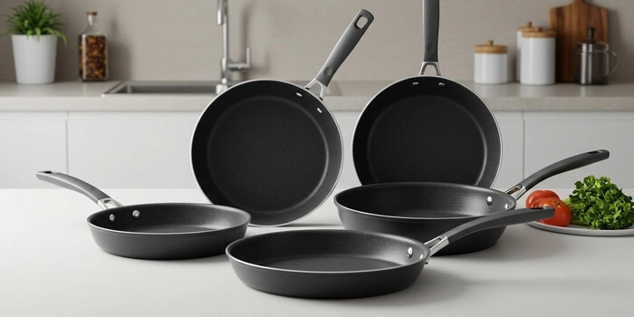 T-fal Ultimate Hard Anodized Nonstick Fry Pan Set – Perfect for Everyday Cooking